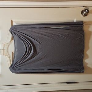 Apt 9 gray sparkle knit shirt (Sm)